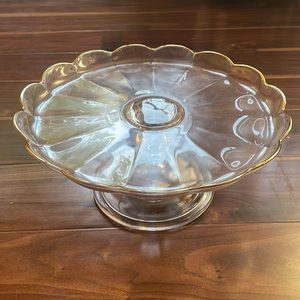 12” cake/pie glass stand